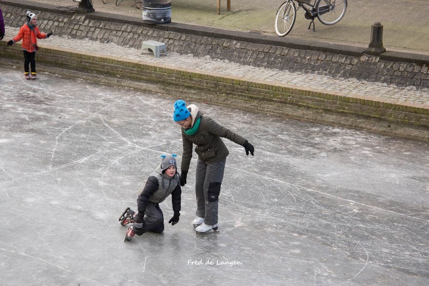2 maart schaatsen op de gracht.